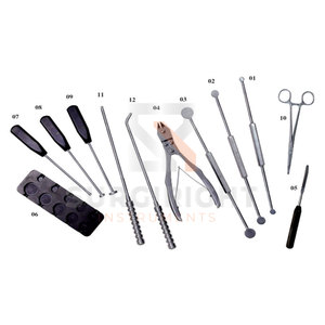 Surgiright-Juego de instrumentos quirúrgicos ortopédicos con bandeja, jaula de malla ortopédica, fuente de alimentación eléctrica - Product Image 1