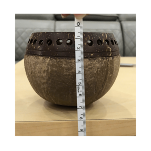 DESIGN BOLS EN COQUE DE NOIX DE COCO DE HAUTE QUALITÉ ORIGINE VIETNAM UTILISATION POUR L'ALIMENTATION OU LA DÉCORATION BOL CONÇU À PRIX CONCURRENTIEL - Product Image 1