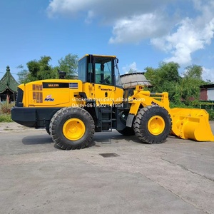 Minicargadora retroexcavadora Komatsu usada original de alta calidad con caja de cambios y bomba de motor japonés, capacidad de 16 toneladas, 1 año de garantía - Product Image 2