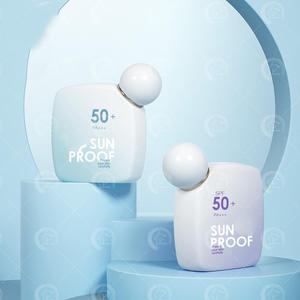 New Unalilia GP17 PP Screw Cap Silk Screen Printed <b>Squeeze</b> Sunscreen Hand Cream Cosmetic Packaging <b>Bottle</b> Wholesale - Product Image 2