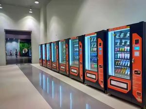 New Quality Factory Touch Screen Smart <b>Mini</b> Drinks Snack Vending Machine 300-600 Capacity <b>Compressor</b>/Thermoelectric Cooling - Product Image 2