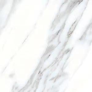 Vistaar 600x600 Blanc Classique Satvario Design Marbre Aspect Poli Carrelages de sol en porcelaine Prix Compétitif Prêt à Expédier - Product Image 1