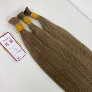 ผมเรมี่ดิบแท้20นิ้วผมเรมี่ดึงสองชั้นต่อหนังกำพร้าไฮไลท์จัดแนว22/4หนังกำพร้าคุณภาพสูง - Product Image 2