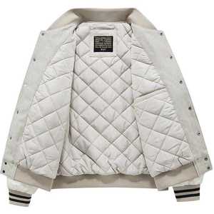 Chaqueta Varsity de Béisbol de Lana de Alta Calidad, Logotipo Personalizado, Reversible, Impresión Personalizada, Tallas Grandes, Delgada, de Invierno, de Secado Rápido - Product Image 4
