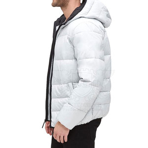 High Quality Men's Long Sleeve Outdoor <b>Puffer</b> <b>Jacket</b> Reasonably Priced Winter Hooded Fabric <b>Light</b> Features - Product Image 3