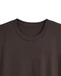 เสื้อยืดคอกลมสำหรับผู้ชายผ้าคอตตอนเนื้อนุ่มระบายอากาศได้ดีแขนสั้นคลาสสิกเสื้อยืดลำลองสวมใส่ในชีวิตประจำวัน - Product Image 5