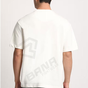 Moda Unisex al por mayor camisetas de alta calidad de gran tamaño camiseta suave algodón impreso camiseta para hombres - Product Image 5