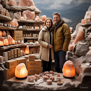 GMP Confirmed Natural Himalayan <b>Salt</b> <b>Lamp</b> Organic Material Electric Cord <b>Bulb</b> Feng Shui Style Home Decor 2-3kg Complete Package - Product Image 1