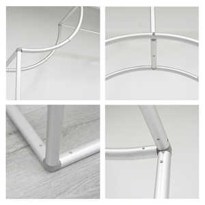 Supporto per Fondale 3D a Forma di <span class=keywords><strong>Arco</strong></span> di <span class=keywords><strong>Trionfo</strong></span>, Fondale Quadrato 3D per Compleanni, Matrimoni, Baby Shower, Eventi e Cabine Fotografiche - Product Image 2