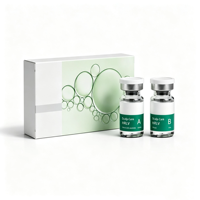 Kit de Soins du Cuir Chevelu Complexe Exosome en Poudre Lyophilisée – Flacons Individuels pour Salon et Domicile – Kit de Conditionnement Capillaire et du Cuir Chevelu
