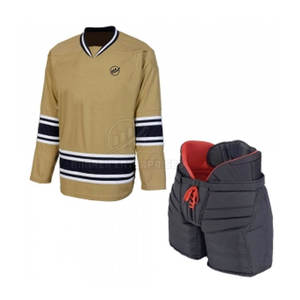 Conjunto Deportivo Personalizado y Elegante, Uniforme de Hockey sobre Hielo 100% Poliéster para Adultos, Servicio OEM, Alta Calidad - Product Image 5