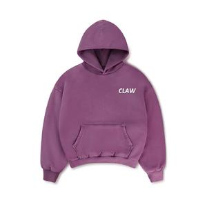 Sudadera con capucha de algodón francés de alta calidad para hombre, Jersey largo de lana gruesa con hombros caídos, estampado de invierno personalizable - Product Image 3