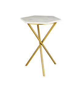 Meilleure vente Table d'appoint de luxe design personnalisé de haute qualité avec dessus en marbre de l'Inde au prix de gros - Product Image 1
