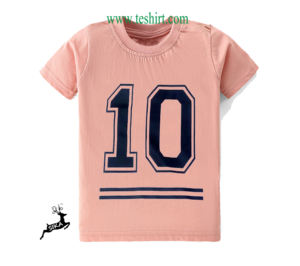 เสื้อยืดผ้าฝ้ายโพลีพิมพ์ลายสำหรับเด็กผู้ชายเสื้อยืดแขนสั้นสำหรับเด็กสั่งทำโลโก้ได้ - Product Image 1