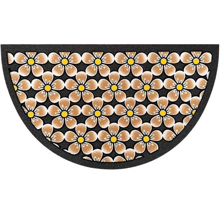 Gomma riciclata e design floccato