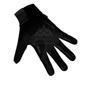 Gants de football américain de qualité supérieure, paume en cuir, gants de football américain - Product Image 6