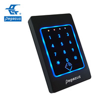 Lector de tarjetas de Control DE ACCESO HF 13,56 MHz NFC ISO14443A 15693 18092 con teclado táctil controlador en red