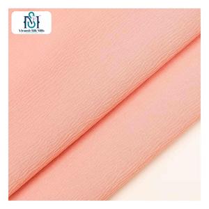 Crêpe Polyester 100D * 100D Tissus Crêpe pour Femmes Robe Super Doux 95% Polyester 5% Spandex Tissu - Product Image 3