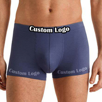 Caleçons Boxers Homme Personnalisés en Coton et Spandex, Respirants, Tricotés, Imprimés, Taille Haute, Qualité Supérieure à Prix Abordable pour Adultes