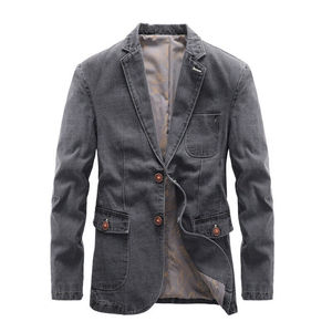 Most Popular Comfortable <b>Black</b> Color <b>Men</b> <b>Denim</b> <b>Jackets</b> With Cheap Price Good Quality in Wholesale Price <b>Denim</b> <b>Jackets</b> for Sale - Product Image 2