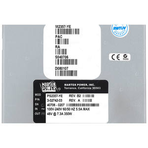 3-02742-03 IBM QUANTUM Power Supply 350W สำหรับ I500 ML6000 TS3310ตกแต่งใหม่ - Product Image 4