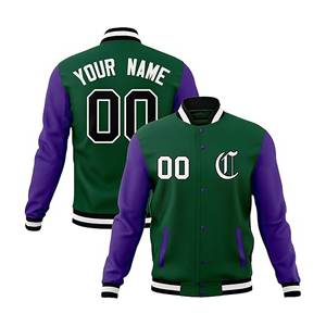 Chaqueta universitaria de lana personalizable para hombre, chaqueta de Uniforme de Invierno con logotipo de número de nombre impreso personalizado, diseña tu propio estilo - Product Image 6