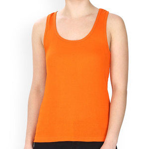 Camisetas sin mangas de talla grande para mujer Color personalizado/Logo Cuello redondo Sin mangas Ecológico Transpirable Algodón Mezcla de bambú Tops Casuales - Product Image 3