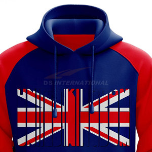 Pull à capuche léger écologique sublimé personnalisé Sweats à capuche graphiques personnalisés imprimés en couleur pour hommes femmes printemps - Product Image 2