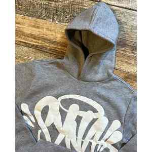 ชุดสเวตเตอร์ผ้าฝ้ายระบายอากาศได้ดีของผู้ชายชุดกันหนาวลำลองผ้าฝ้าย100% เป็นมิตรกับสิ่งแวดล้อมสีพื้นใส่สบาย - Product Image 2