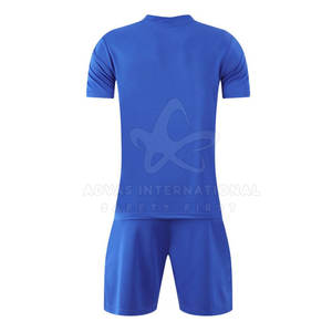 ชุดฝึกฟุตบอลผ้าโพลีเอสเตอร์สำหรับผู้ใหญ่ชายและหญิง100% น้ำหนักเบาแห้งเร็วระบายอากาศได้ดีดีไซน์ใหม่ - Product Image 6