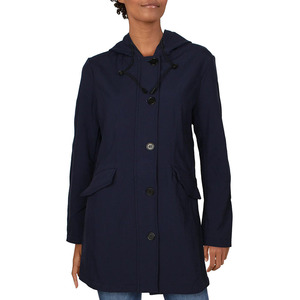 Prendas de abrigo con capucha de moda de Chaqueta larga de mujer al por mayor con bolsillos - Product Image 2