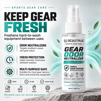 Spray neutralisant d'odeurs personnalisé pour équipement sportif : désodorisant pour casques, bottes, gants, protections, sacs d'équipement, équipement athlétique – Fraîcheur quotidienne