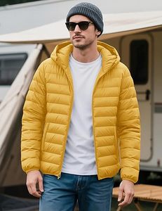 2025 Cálido impermeable ligero aislado invierno prendas de vestir exteriores moda Streetwear a granel al por mayor - Product Image 2