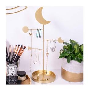 Support à bijoux en métal de haute qualité avec base robuste et plusieurs niveaux pour organiser les collections de bijoux en toute sécurité - Product Image 6