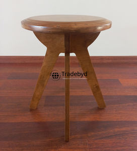 Decorative Handcrafted Modern Adjustable Wooden <b>Stool</b> for Boutique Interiors and Apartment Use Tradebyd - Product Image 2