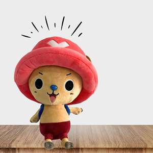 Llavero de Peluche de Tony Tony Chopper, Súper Lindo y Súper Suave, Figura de Anime de Una Pieza - Product Image 1