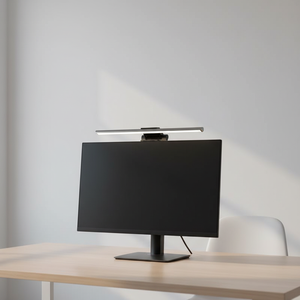 Barre lumineuse pour écran de bureau, protection des yeux, CRI≥90, gain de place, 3 températures de couleur, avec contrôle tactile pour ordinateur portable - Product Image 1