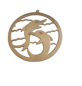 Gold Aluminum Eco-Friendly Customized <b>Trivet</b> Decorative Contemporary Design Hot Pad Kitchen Dining Table Home Decor Pot - Product Image 5