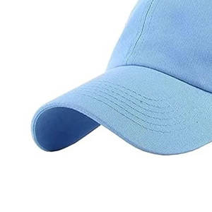 หมวกเบสบอล6แผงวัสดุสำหรับทุกเพศดีไซน์เรียบ - Product Image 5