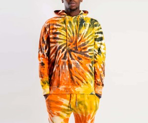 Survêtements Tie Dye pour hommes de qualité supérieure, survêtement Tie Dye respirant entièrement personnalisé avec un design dernier cri - Product Image 2