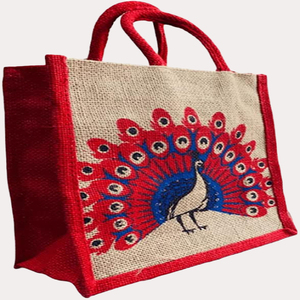 High Quality Customized Logo Jute Shopping Bag Cotton Canvas Bag Custom Item Style Pattern Letter Promotion IND For Export - Product Image 3