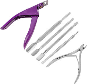 Kit de Manicura y Pedicura Profesional de Acero Inoxidable Ligero con Cortaúñas 4 en 1, Bolsa Individual con Resorte a Precio Competitivo - Product Image 1