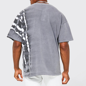 Camisetas de Algodón 100% Ajustadas, Personaliza Tu Propia Marca, Camisetas de Manga Corta para Hombre con Serigrafía de Poliéster - Product Image 3