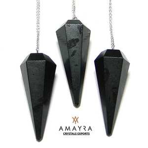 Pendules en agate pour pierres précieuses Meilleures ventes Beau pendule à facettes Pendule de radiesthésie à un prix abordable - Product Image 2