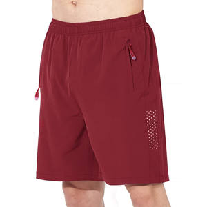 Vente en gros de shorts de sport en maille respirante de haute qualité avec poches taille élastique shorts de confort pour hommes de grande taille - Product Image 4