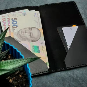 ที่ใส่เครื่องหนังสำหรับผลิตภัณฑ์โรงแรมที่ใส่ใบเสร็จที่ทำจากหนังสำหรับร้านอาหาร LBH-0011เช็คของแขกตามสั่ง - Product Image 1