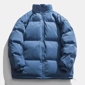 Abrigo de invierno con capucha para hombre, ropa acolchada, chaqueta, ropa de calle, estampado grueso, abrigos de plumas de burbujas, chaquetas acolchadas para hombre - Product Image 5