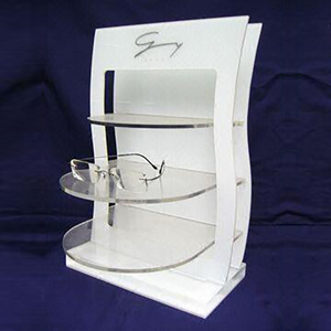 Premium Design Convenient Foldable Acrylic Tray Display Rack Comfortable <b>Desk</b> Holder for Glasses <b>Storage</b> - Product Image 1