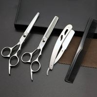 Fournisseur Ciseaux de coiffeur Kit de ciseaux de coiffure de 6 pouces pour salon Ciseaux de coiffeur et de coiffeur de bonne qualité