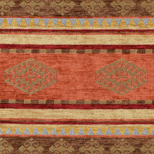 Tissu d'ameublement enduit, Kilim, Tapisserie Bohème, Tapis Ethnique Tribal Sud-ouest Turc Navajo Marocain, Textile de maison, au mètre - Product Image 3